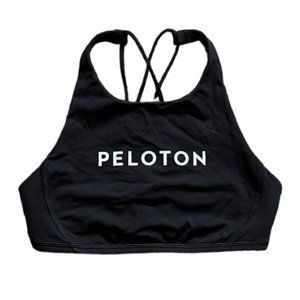 Peloton Lululemon High Neck Free To Be Bra Black Size 6
